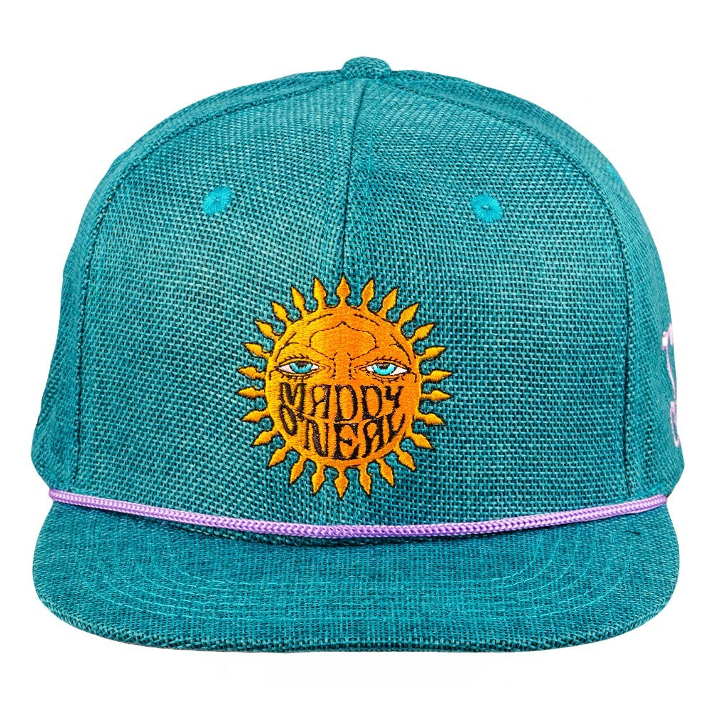 Maddy O'Neal Sunshine Turquoise Snapback Hat