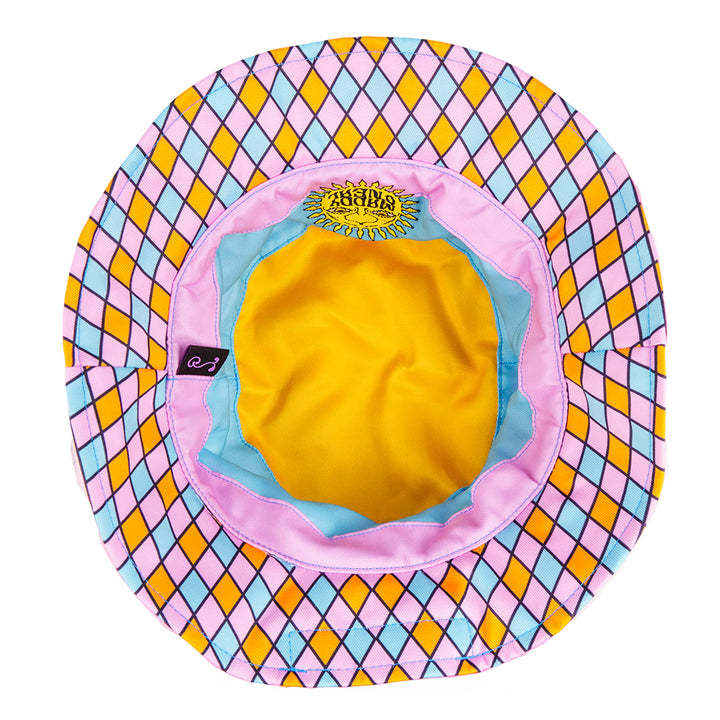 Sombrero de pescador reversible peludo Sunshine de Maddy O'Neal