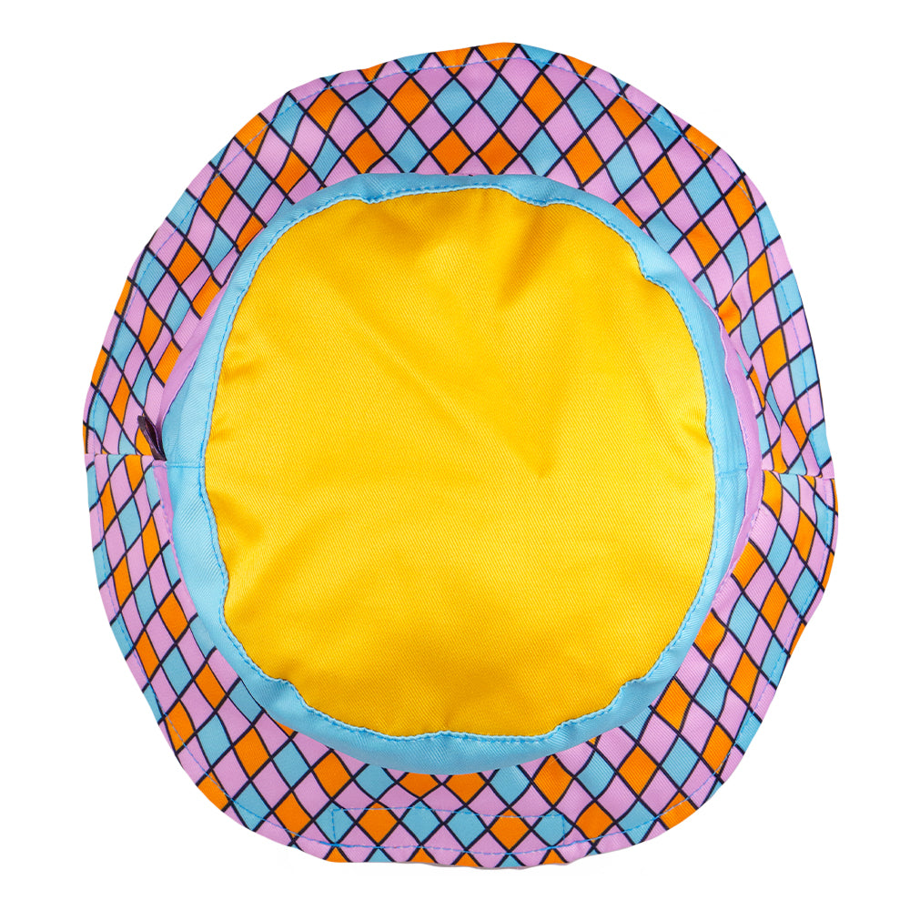 Sombrero de pescador reversible peludo Sunshine de Maddy O'Neal