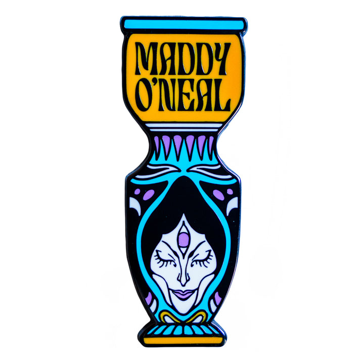 Maddy O'Neal Hour Glass Speaker Pin