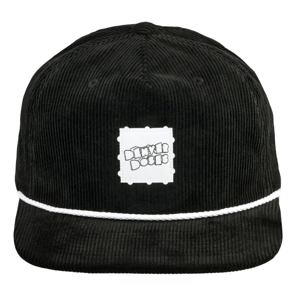 Denver Doses Black Zipperback Hat