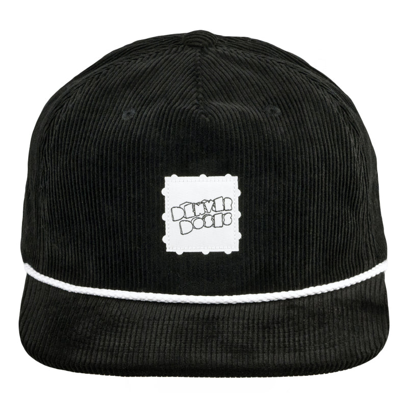 Gorra negra con cremallera trasera Denver Doses