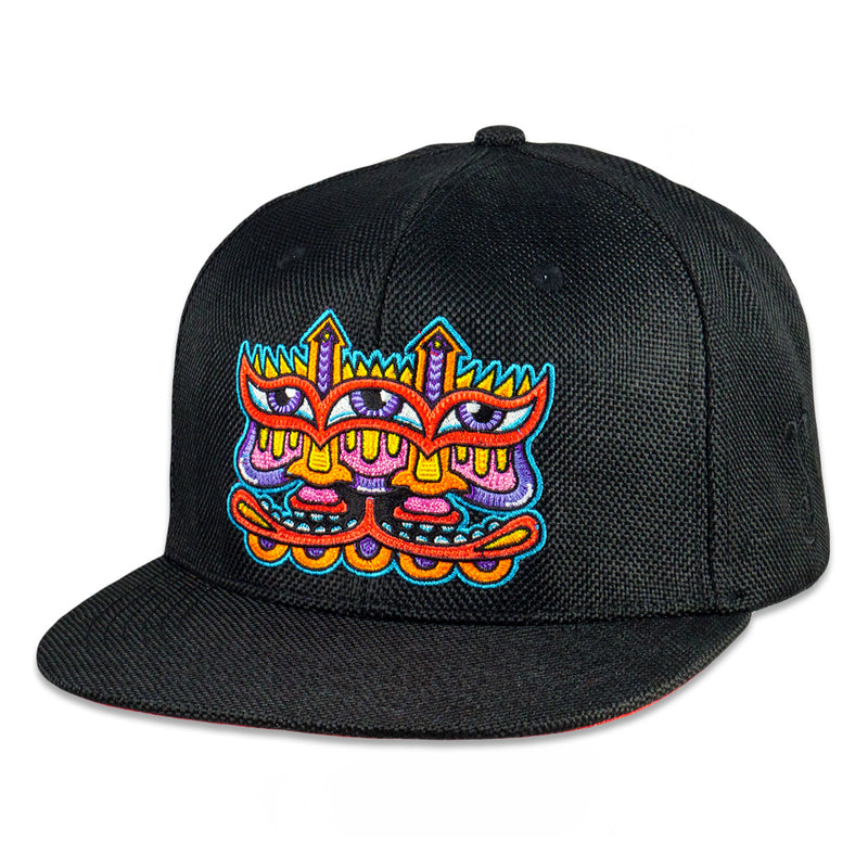 Chris Dyer Harmoneyes Red Black Snapback Hat