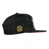 Chris Dyer Harmoneyes Red Black Snapback Hat