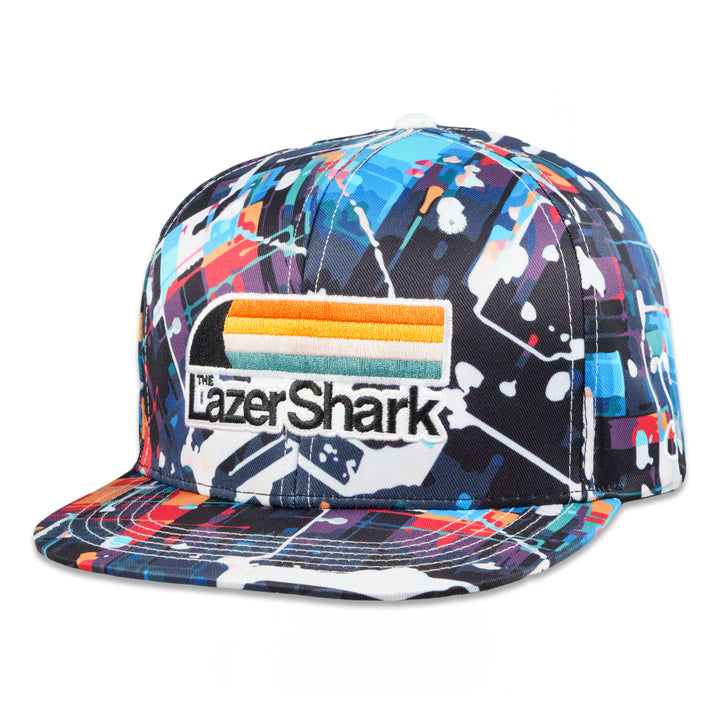 Lazer Shark Navy Snapback Hat