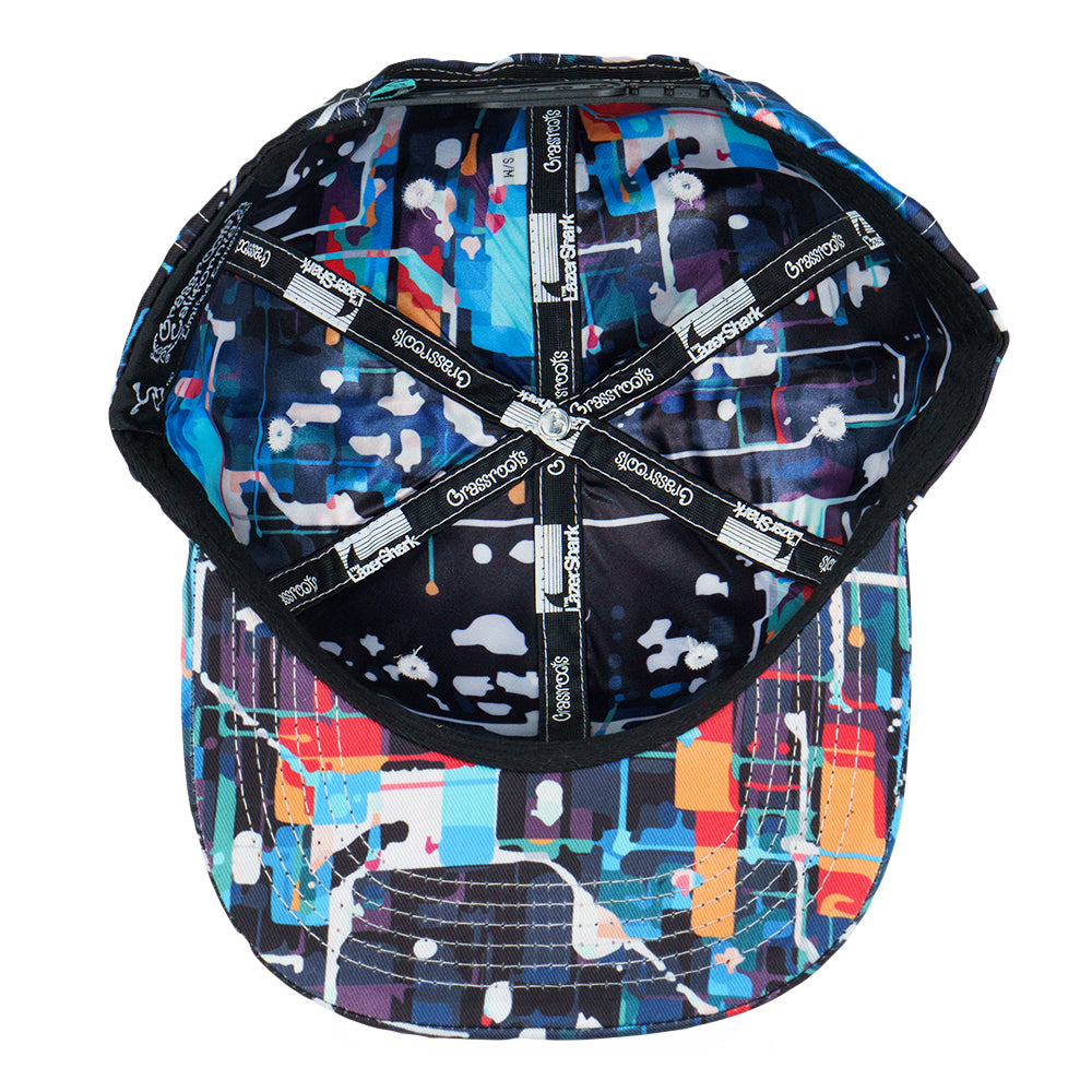 Lazer Shark Navy Snapback Hat