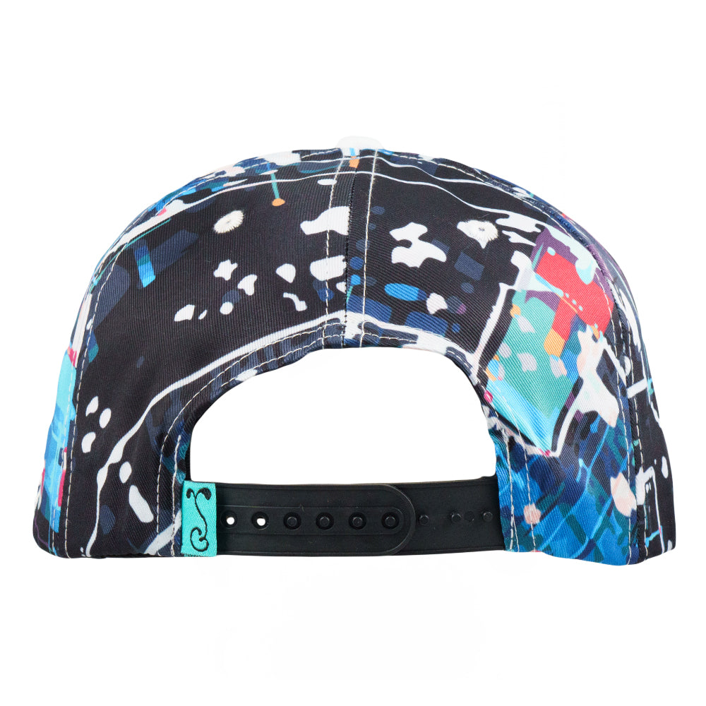 Lazer Shark Navy Snapback Hat