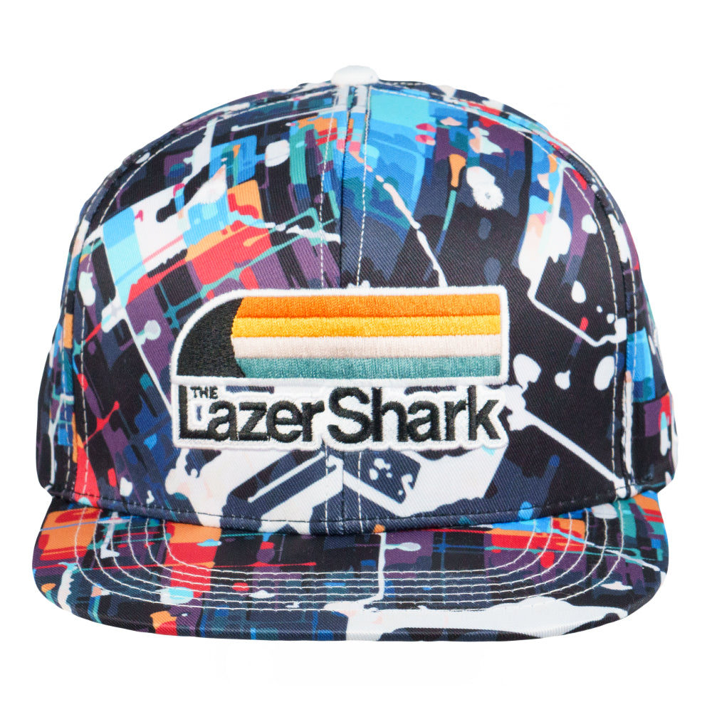 Lazer Shark Navy Snapback Hat