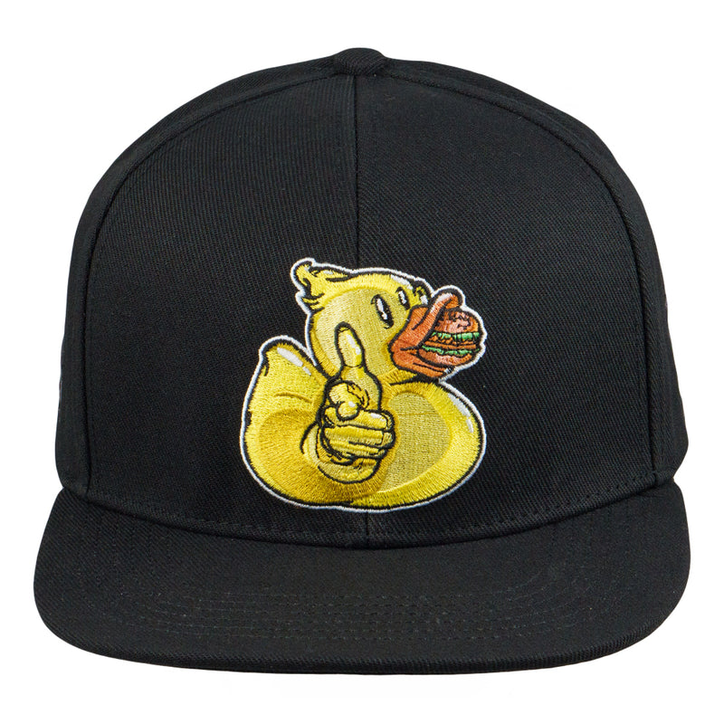 Jon Chale Rubber Ducky Black Snapback Hat