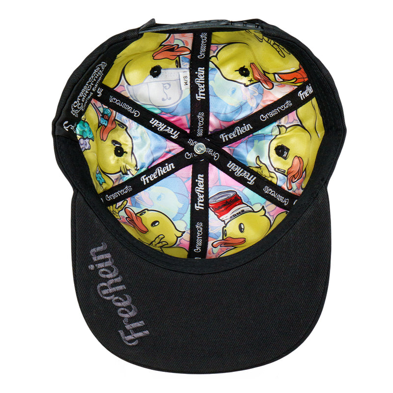 Jon Chale Rubber Ducky Black Snapback Hat