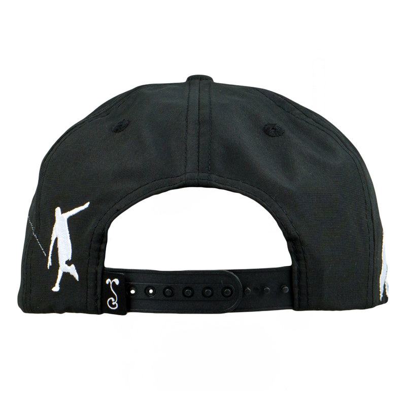 Disc Golf Dri-Bear Black Snapback Hat