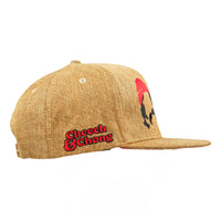 Cheech and Chong Silhouette Tan Snapback Hat