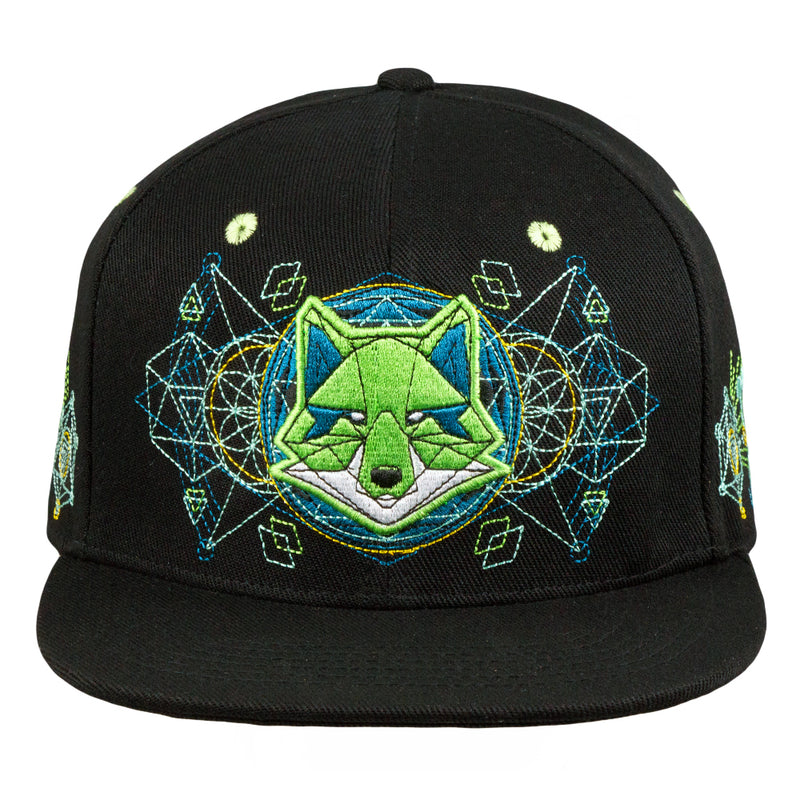 Ben Fox Green Black Snapback Hat