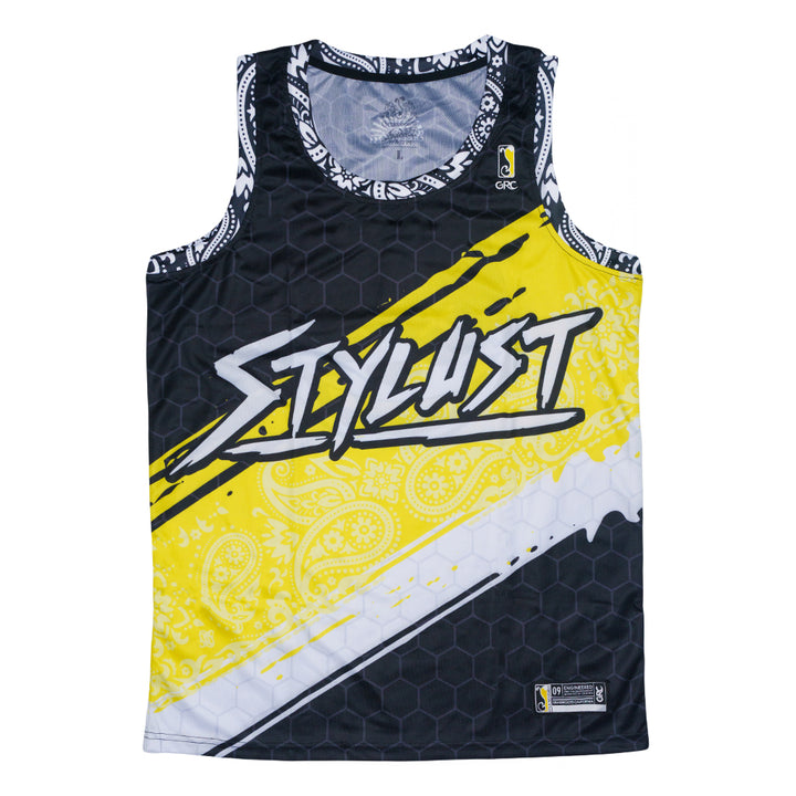 Stylust Paisley Cat Black Jersey