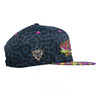 Android Jones Kilgore Trout Coral Black Snapback Hat