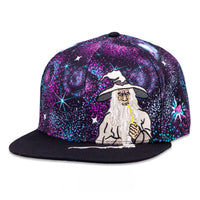 Toking Wizard Galaxy Fitted Hat