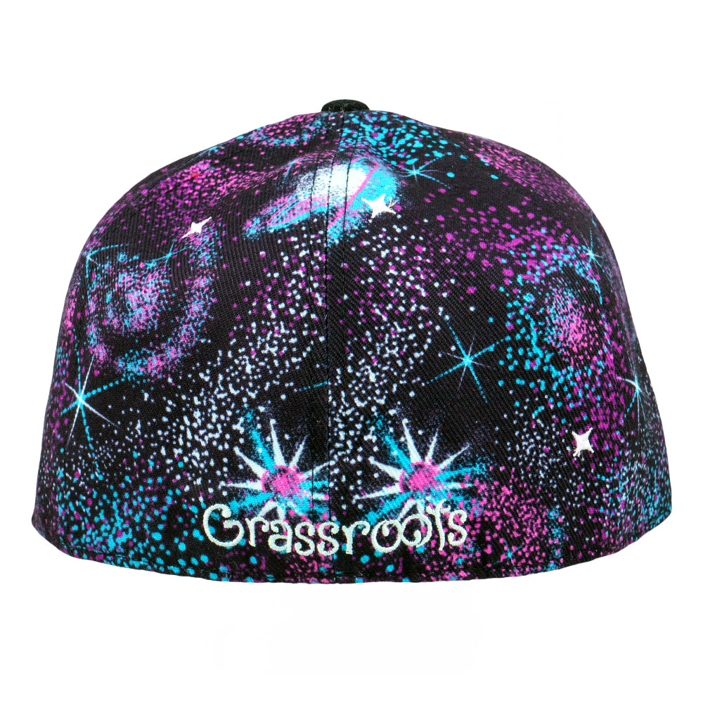 Toking Wizard Galaxy Fitted Hat