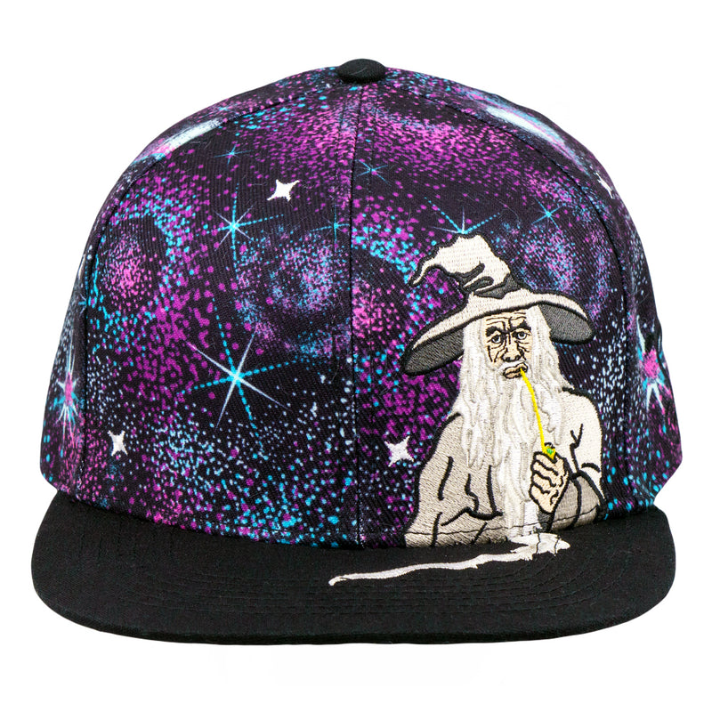 Toking Wizard Galaxy Fitted Hat