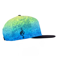 Kuhmali Designs Blue Snapback Hat