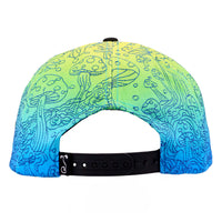 Kuhmali Designs Blue Snapback Hat