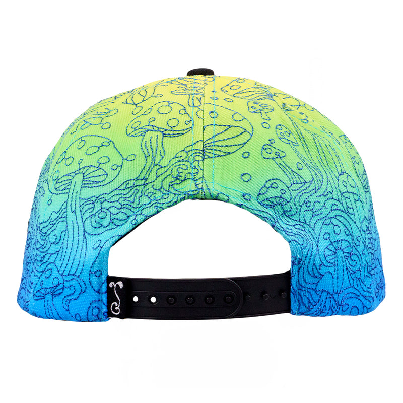 Kuhmali Designs Blue Snapback Hat