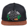 ColoFuckinRado Black Snapback Hat