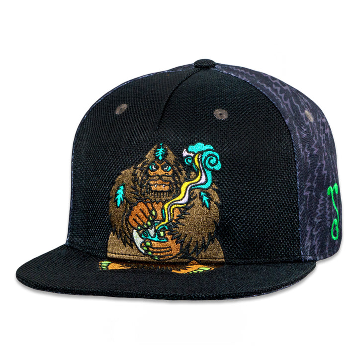 Bigfoot Healer Black Fitted Hat