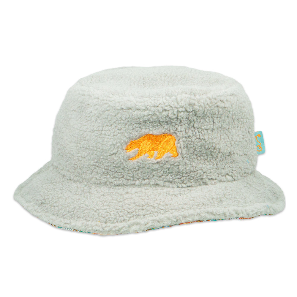 Bear Collection Floral Reversible Bucket Hat