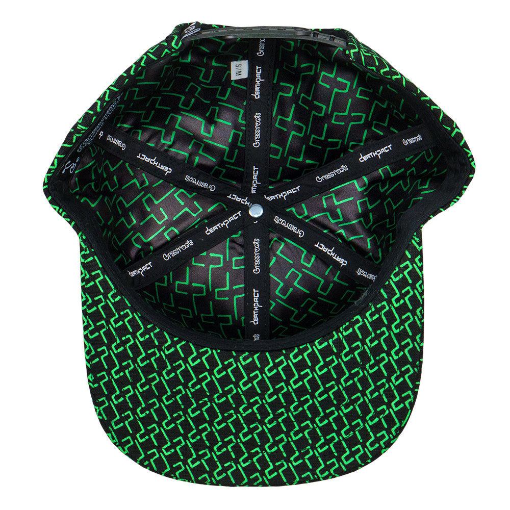 Deathpact Green Snapback Hat