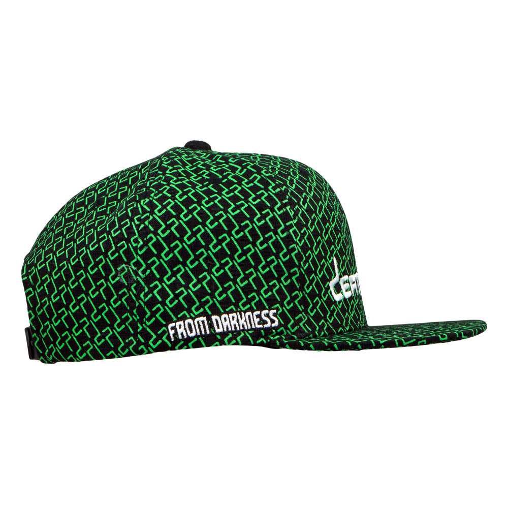 Deathpact Green Snapback Hat