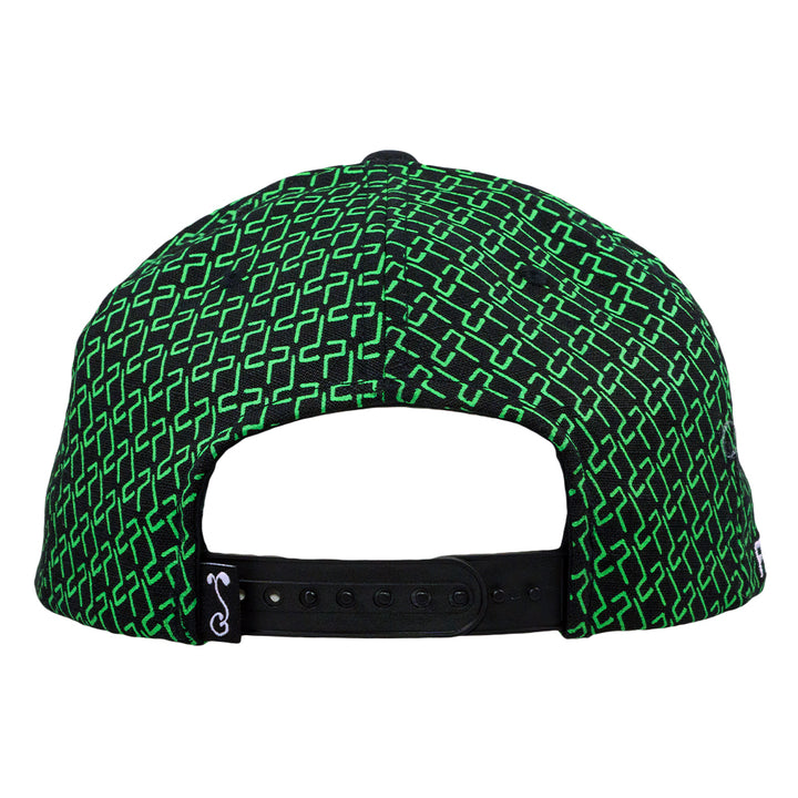 Deathpact Green Snapback Hat