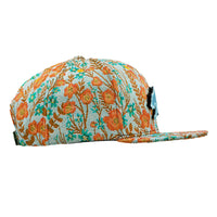 Removable Bear Floral Snapback Hat