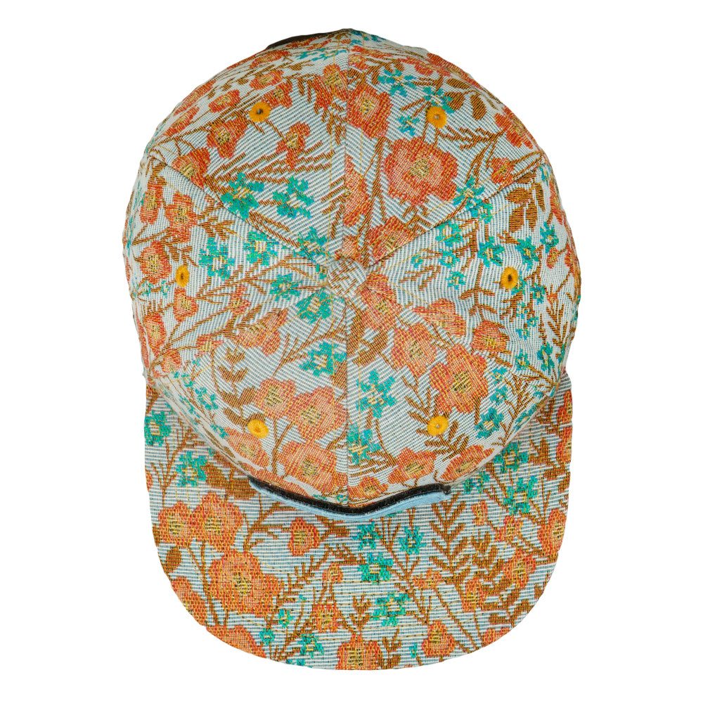 Removable Bear Floral Fitted Hat