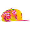 James Casey Removable Bear Floral Snapback Hat