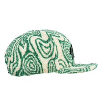 Removable Bear Green Fur Snapback Hat