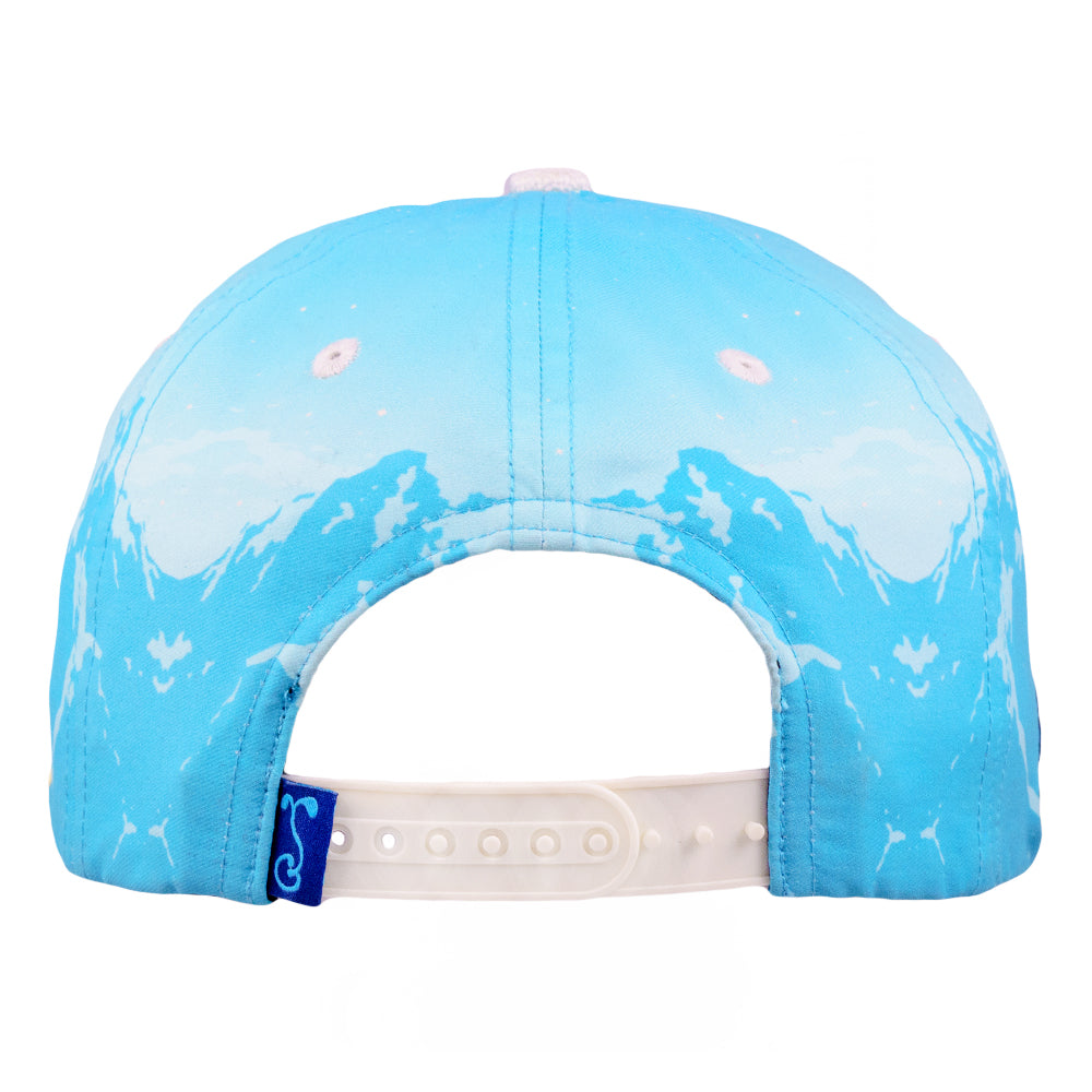 ELEV808 x Grassroots Yeti Blue Snapback Hat