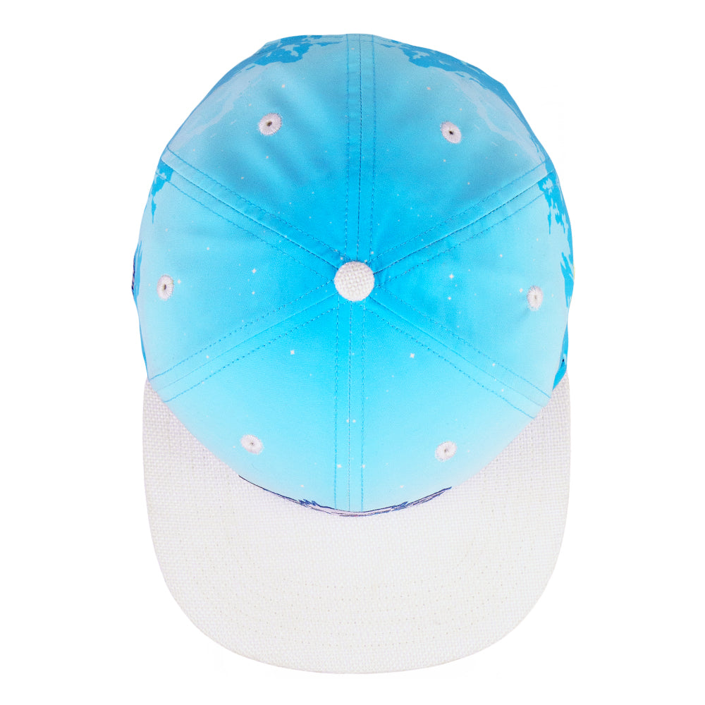 ELEV808 x Grassroots Yeti Blue Snapback Hat