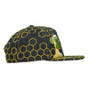 Pepe Ape Yacht Club Black Snapback Hat