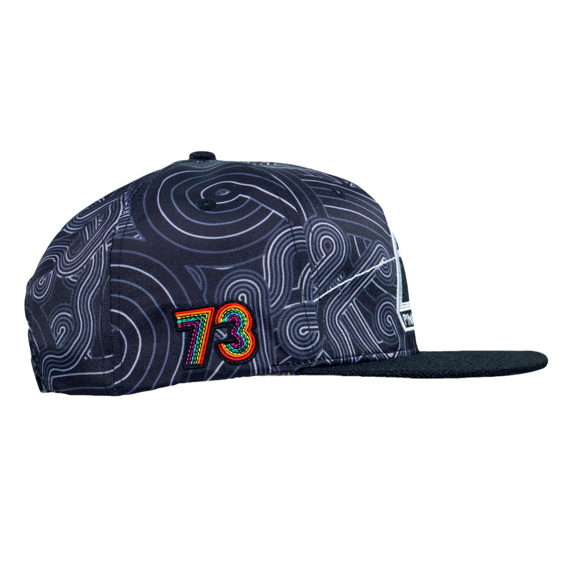 Pink Floyd DSOTM V2 Blackout Snapback Hat