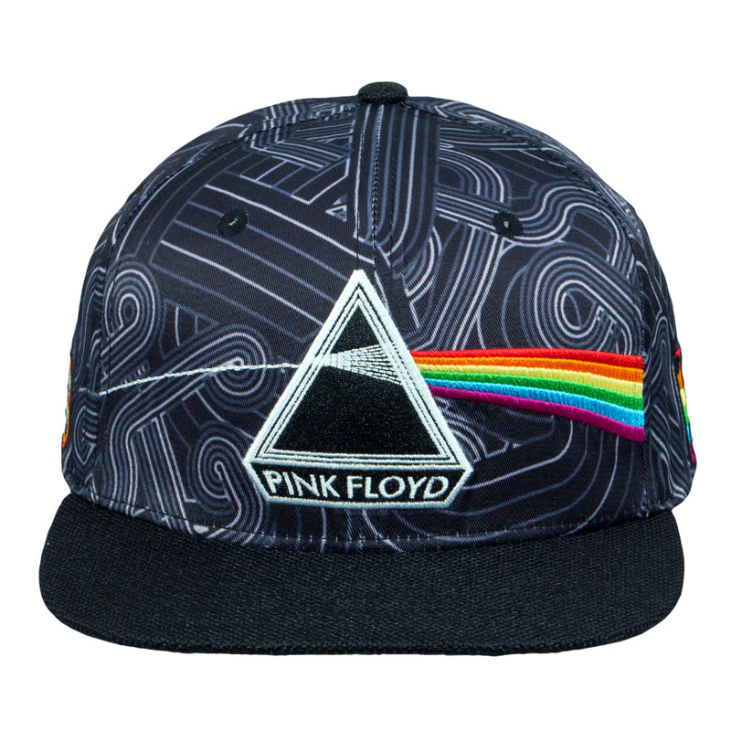 Pink Floyd DSOTM V2 Blackout Snapback Hat