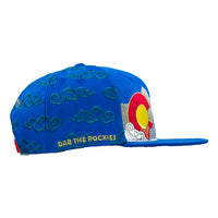 Dabroots Kumo Navy Snapback Hat