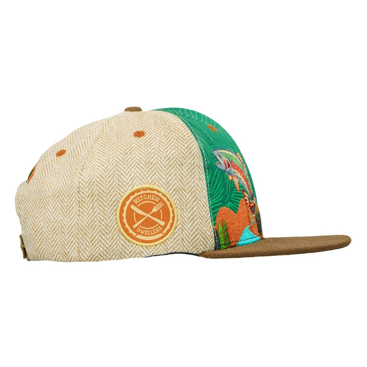 Kitchen Dwellers Tan Snapback Hat