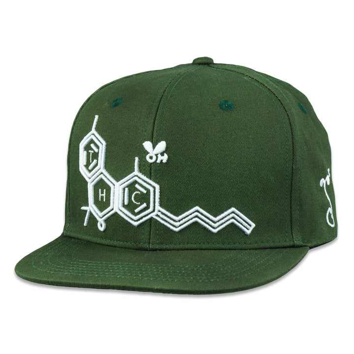 THC Bee Forest Snapback Hat