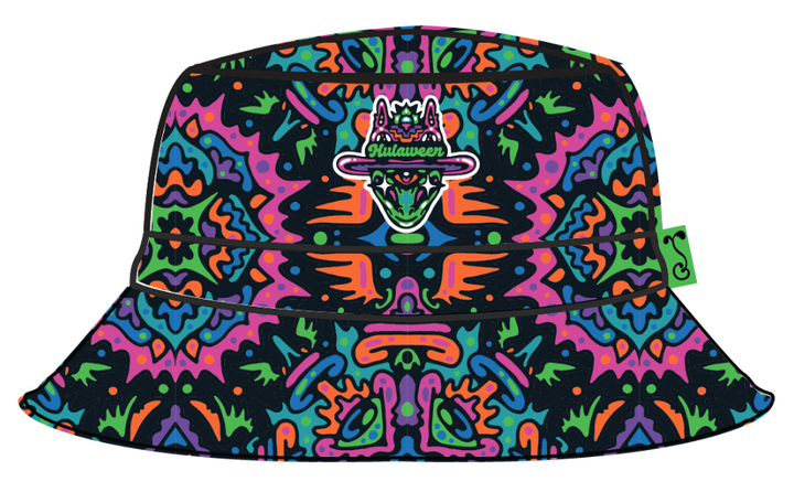 Hulaween 2024 Hulalien Pink Bucket Hat