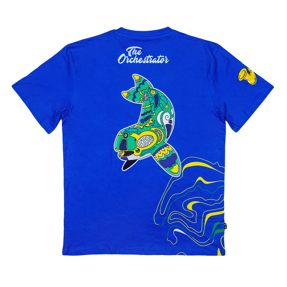 The Orchestrator Blue T Shirt