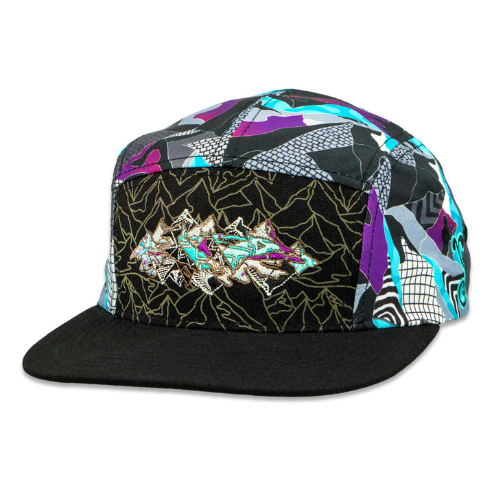 Nicko Swiss Trip Frost 5 Panel Snapback Hat