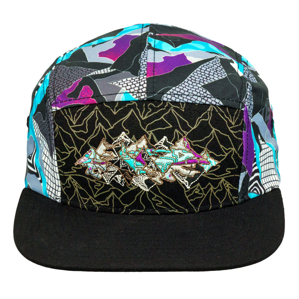 Nicko Swiss Trip Frost 5 Panel Snapback Hat