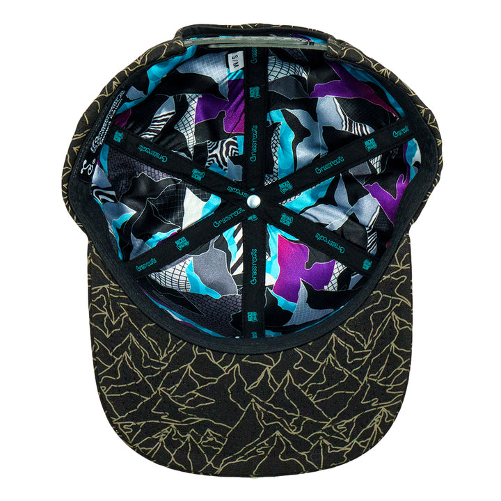 Nicko Swiss Trip Blackout Snapback Hat