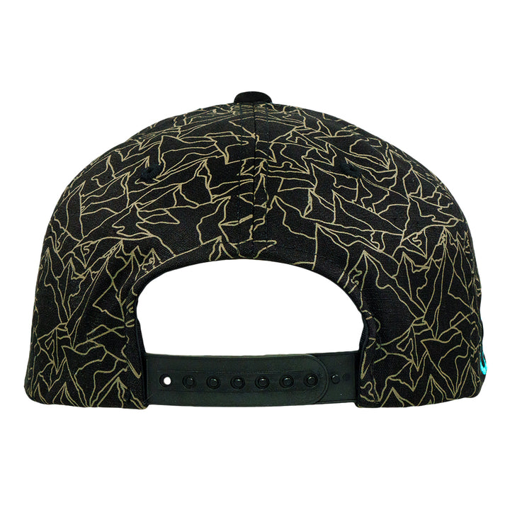 Nicko Swiss Trip Blackout Snapback Hat