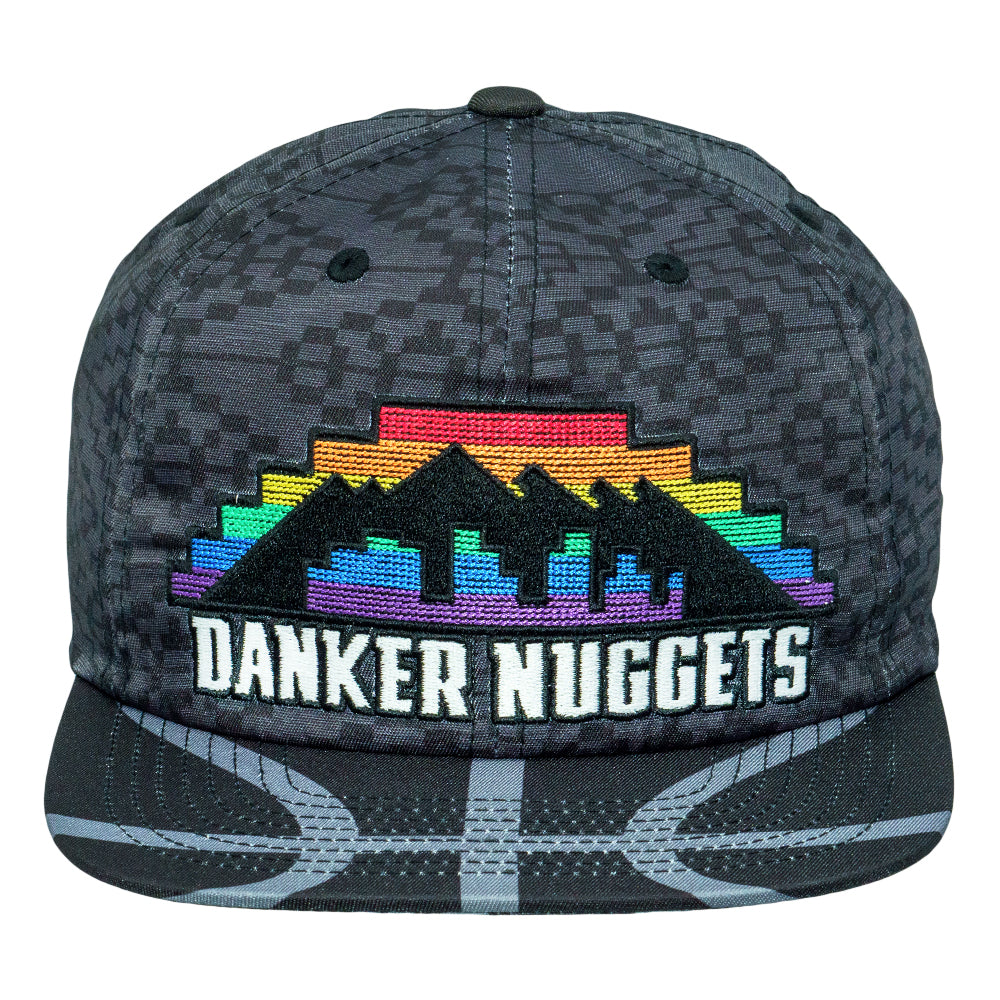 Danker Nuggets Pyramid Black Unstructured Snapback Hat